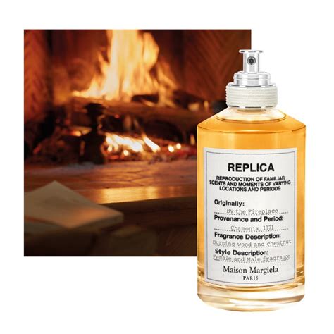 replica perfume by the fireplace men|maison martin margiela by fireplace.